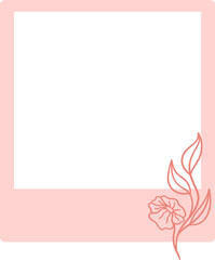 Obraz premium Photo Frame Illustration