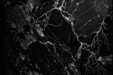 Black Marble Luxury background texture design for wedding invitation card, cover, packaging, advertasing, fashion, site. Generative ai.