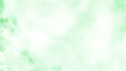 Beautiful Soft Green Watercolor Background