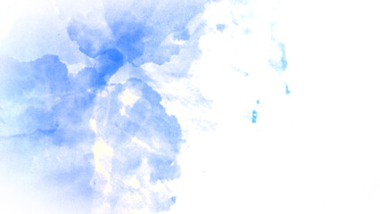 Fototapeta na wymiar blue water splash watercolor background. white, blue color grunge texture. 