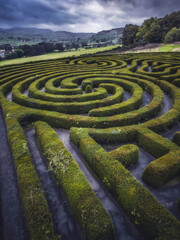 The peace maze è un bellissimo labirinto situato in uno splendido parco tra l'Irlanda e l' Irlanda...