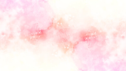 Pink watercolor abstract background. Watercolor artistic abstract pink brush stroke isolated on white background. Colorful Grunge Design.