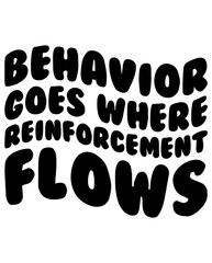 Behavior Goes Where Reinforcement Flows design