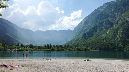 Bohinj See im Triglav Nationalpark