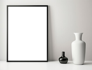 Mockup Frame in Modern Room