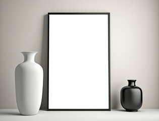 Mockup Picture Frame in a Modern Room