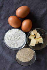 baking ingredients for baking