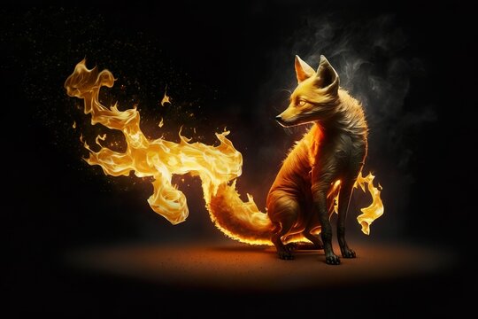 Fire fox. Generative AI