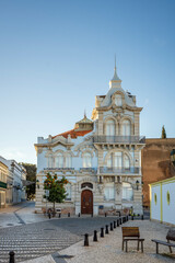 Beautiful Belmarco palace in downtown of Faro, Algarve, Portugal