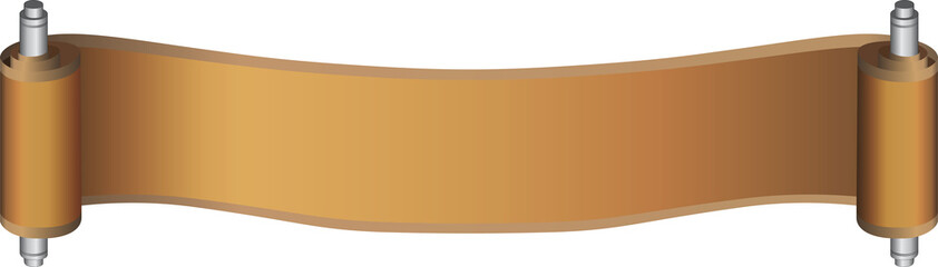 vintage ribbons banner illustration