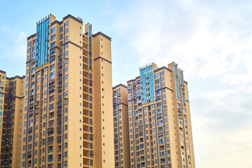 Fototapeta premium High-rise buildings in Chengdu, China