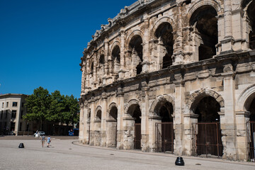 Fototapeta na wymiar Arènes de Nîmes