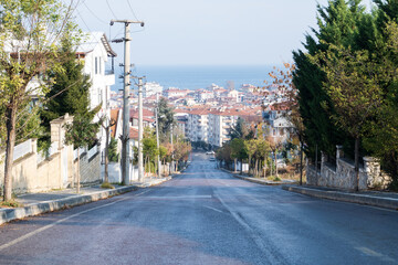 Yalova Merkez Kadikoy district city streets landscape