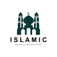Mosque Logo, Vector Islamic, Islamic Day Ramadan Design, Eid Eid, And Eidul Adha