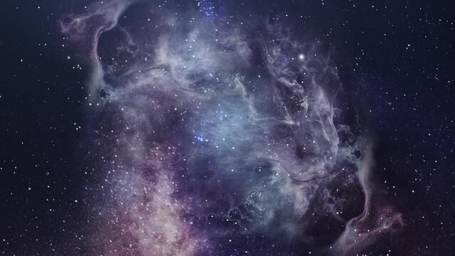 the universe is full of stars and nebulae.