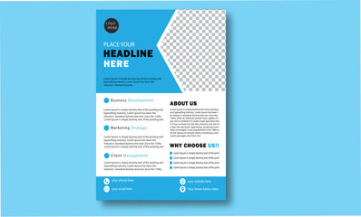 template Business Flyer Design Creative Flyer Layout