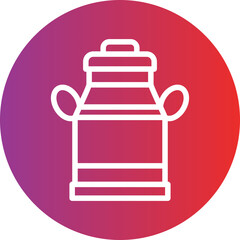 Vector Design Milk Tank Icon Style