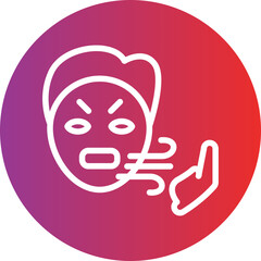 Vector Design Bad Breath Icon Style