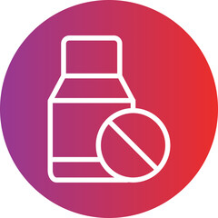 Vector Design Medicine Icon Style