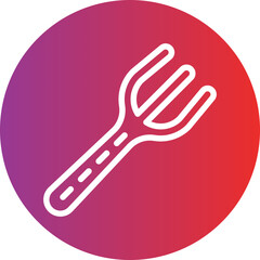 Vector Design Fork Icon Style