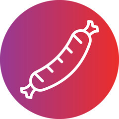 Vector Design Sausage Icon Style