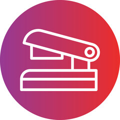 Vector Design Stapler Icon Style