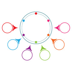 Infographic used for detailed reports of all 6 topics.