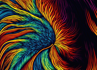 An abstract colourful background. Created with Generative AI