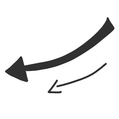 Cute arrow shape icon