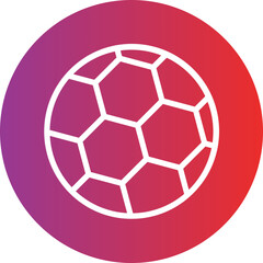 Fototapeta premium Vector Design Football Icon Style