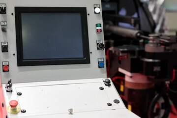 control console of CNC wire bending machine