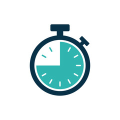 Stopwatch Icon Vector Template