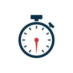 Stopwatch Icon Vector Template