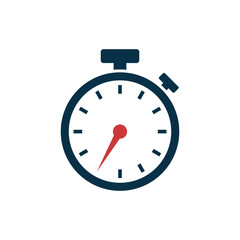 Stopwatch Icon Vector Template