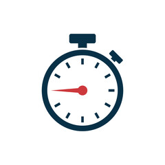 Stopwatch Icon Vector Template