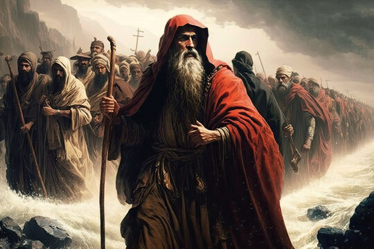 The Miracle of the Splitting Sea: The Story of Moses and the Israelites