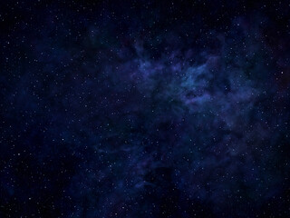 Fototapeta na wymiar Night sky with stars digital illustration