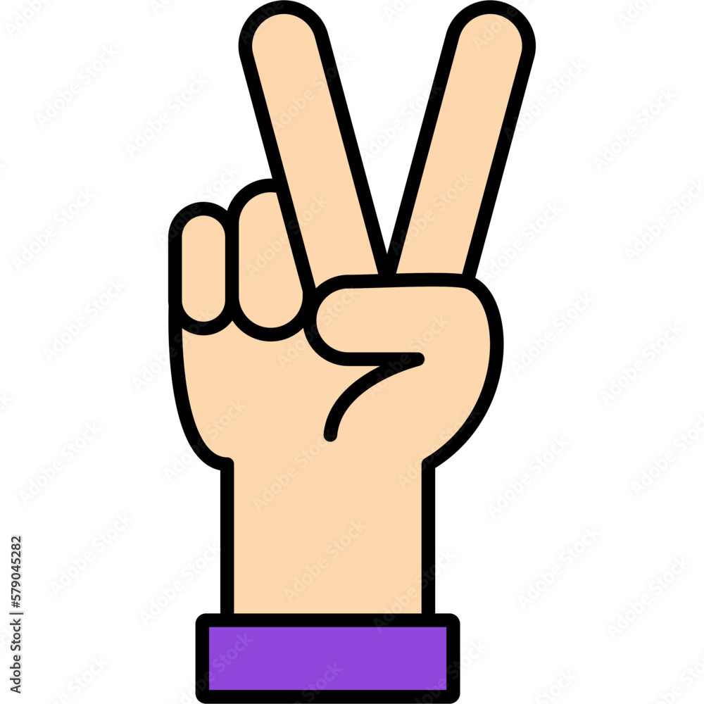 Sticker Peace Icon