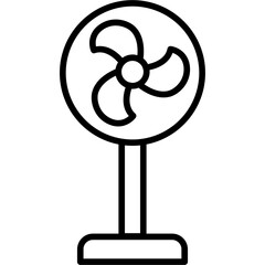 Obraz premium Fan Icon