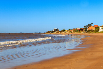 Manguinhos Beach, São Francisco de Itabapoana, RJ, Brazil, brazilian beach