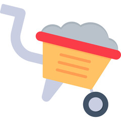 Wheel Barrow Icon
