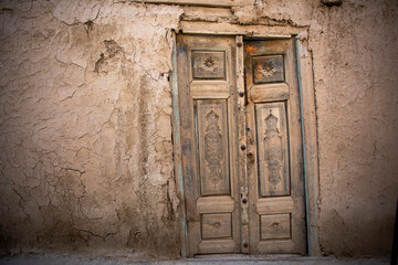 Wooden carved doors of the 16th century
