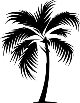 Palm - High Quality Vector Logo - Vector illustration ideal for T-shirt graphic