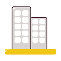 Buildings icon PNG image with transparent background