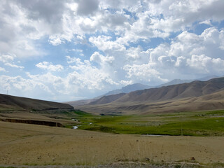 A beautiful nature in Kyrgyzstan.