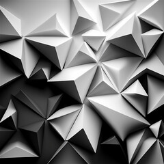 Fototapeta premium Abstract Geometric Background Pattern - Generative Ai