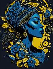 illustration ,world day of africa ,generated, with ai