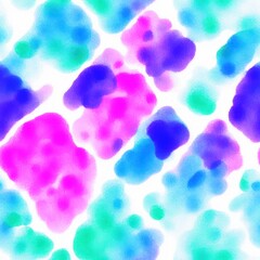 Abstract seamless background with dots, pattern with a pastel color palette, generative ai