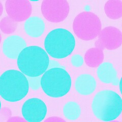 Abstract seamless background with dots, pattern with a pastel color palette, generative ai