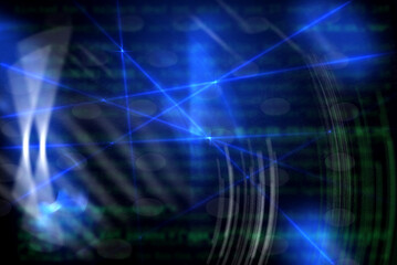 Futuristic Internet and technology background